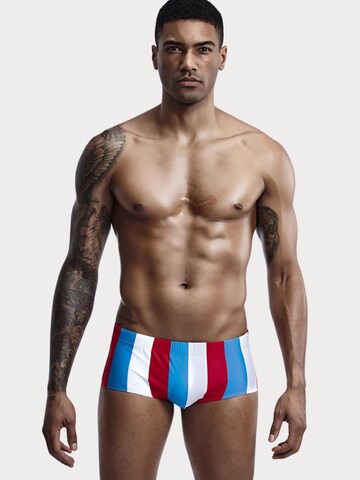 SEOBEAN Sportbadehose 'Swim Wear Badehose' in Rot: Vorderseite