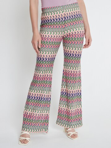 Ana Alcazar Boot cut Pants 'Klala' in Mixed colors: front