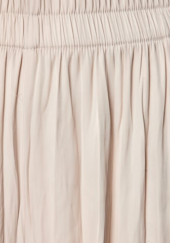 LASCANA - Pierna ancha Pantalón en beige