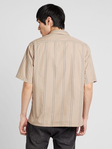 Comfort fit Camicia 'Cain' di JACK & JONES in beige