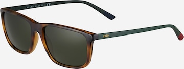 Polo Ralph Lauren Γυαλιά ηλίου '0PH4171' σε καφέ: μπροστά