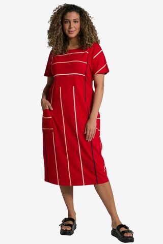 Ulla Popken Dress '806554' in Red: front