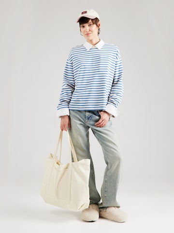 Sweat-shirt 'FRANKAA' ARMEDANGELS en bleu