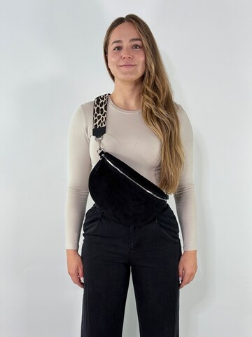 Marsupio 'LIVIA large' di lePelou in nero