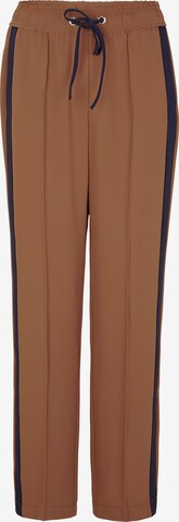 s.Oliver BLACK LABEL Wide Leg Hose in Braun: predná strana