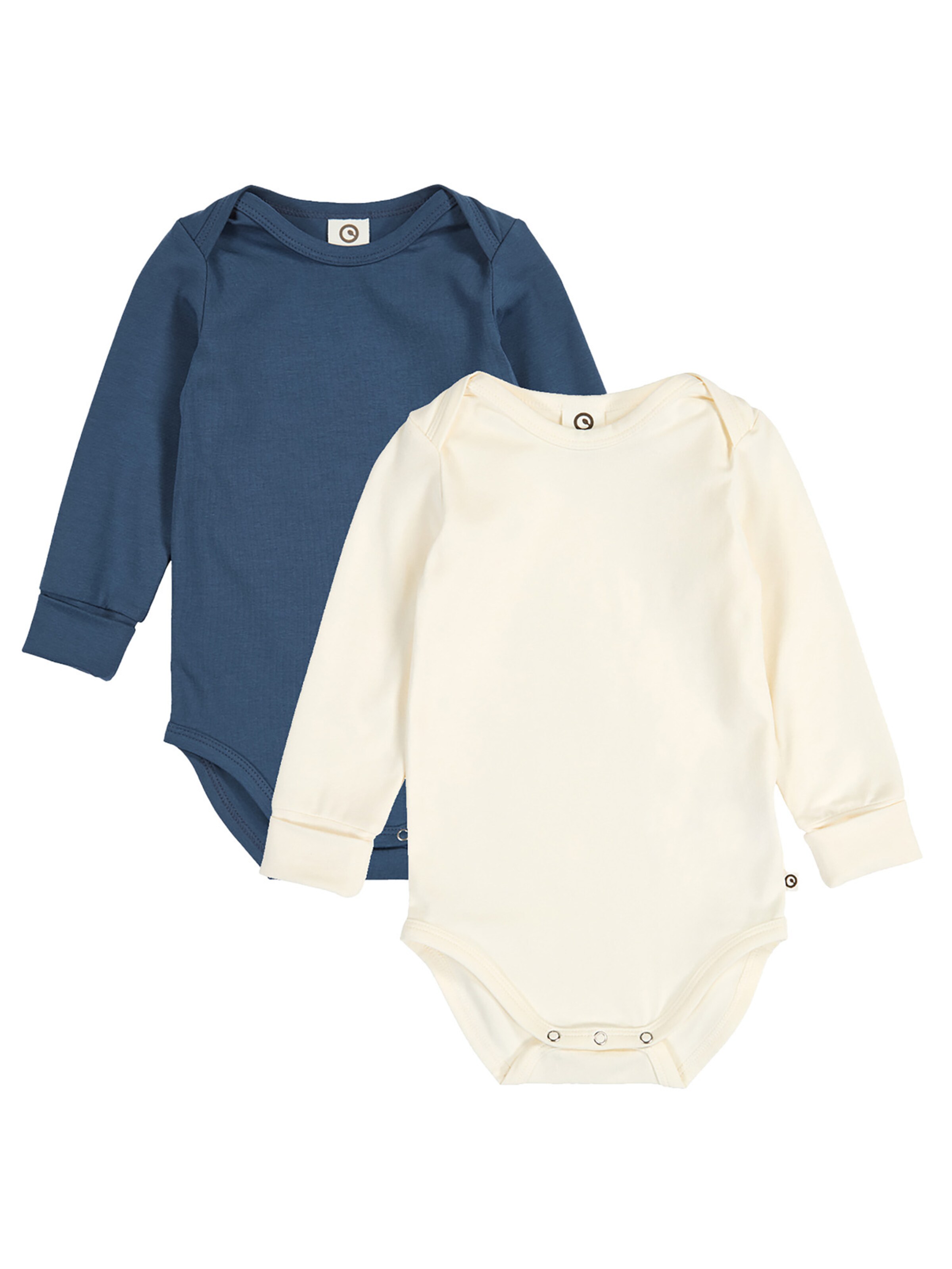 Müsli by GREEN COTTON - Pijama entero/body en azul: frente