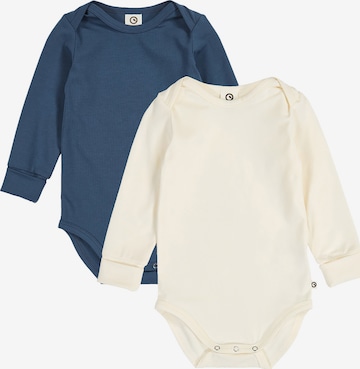 Müsli by GREEN COTTON - Pijama entero/body en azul: frente