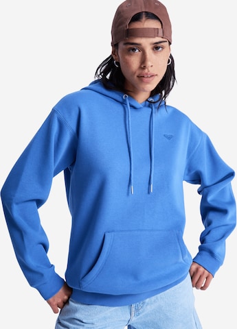 ROXY Sweatshirt 'Surf Stoked' in Blue: front