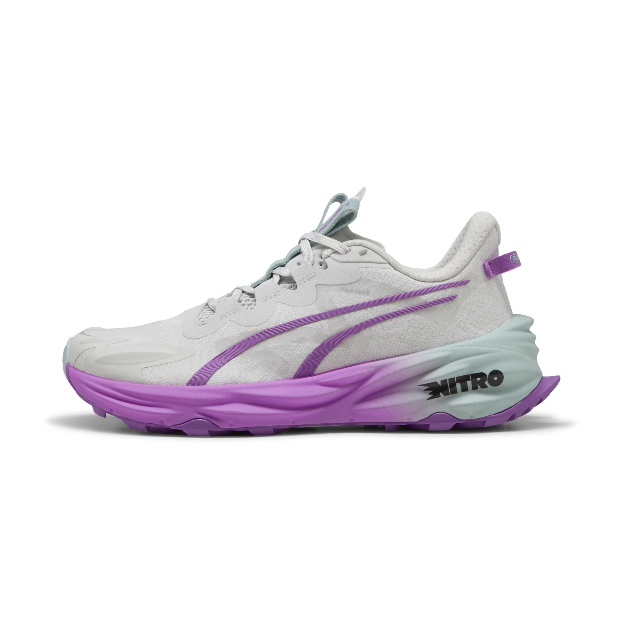 PUMA Laufschuh 'Fast-Trac NITRO™ 3' in Grau: Vorderseite