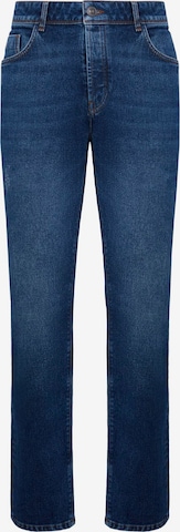 Boggi Milano Regular Jeans in Blauw: voorkant