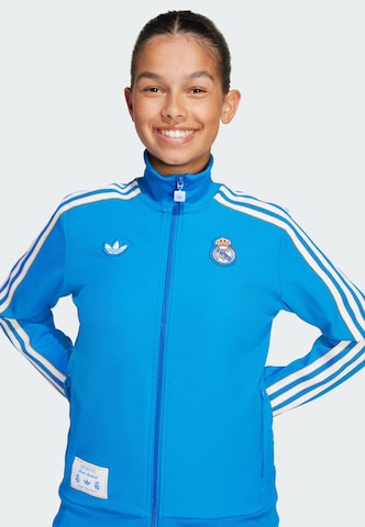 ADIDAS ORIGINALS Sweatvest 'Real Madrid Terrace Icons' in Blauw