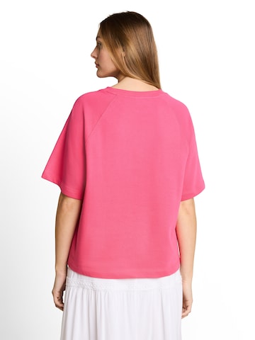 Sweat-shirt TOM TAILOR DENIM en rose