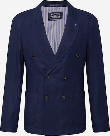 Coupe regular Veste de costume SCOTCH & SODA en bleu : devant