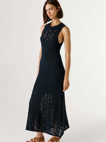 Pepe Jeans Knit dress 'KENIA' in Blue