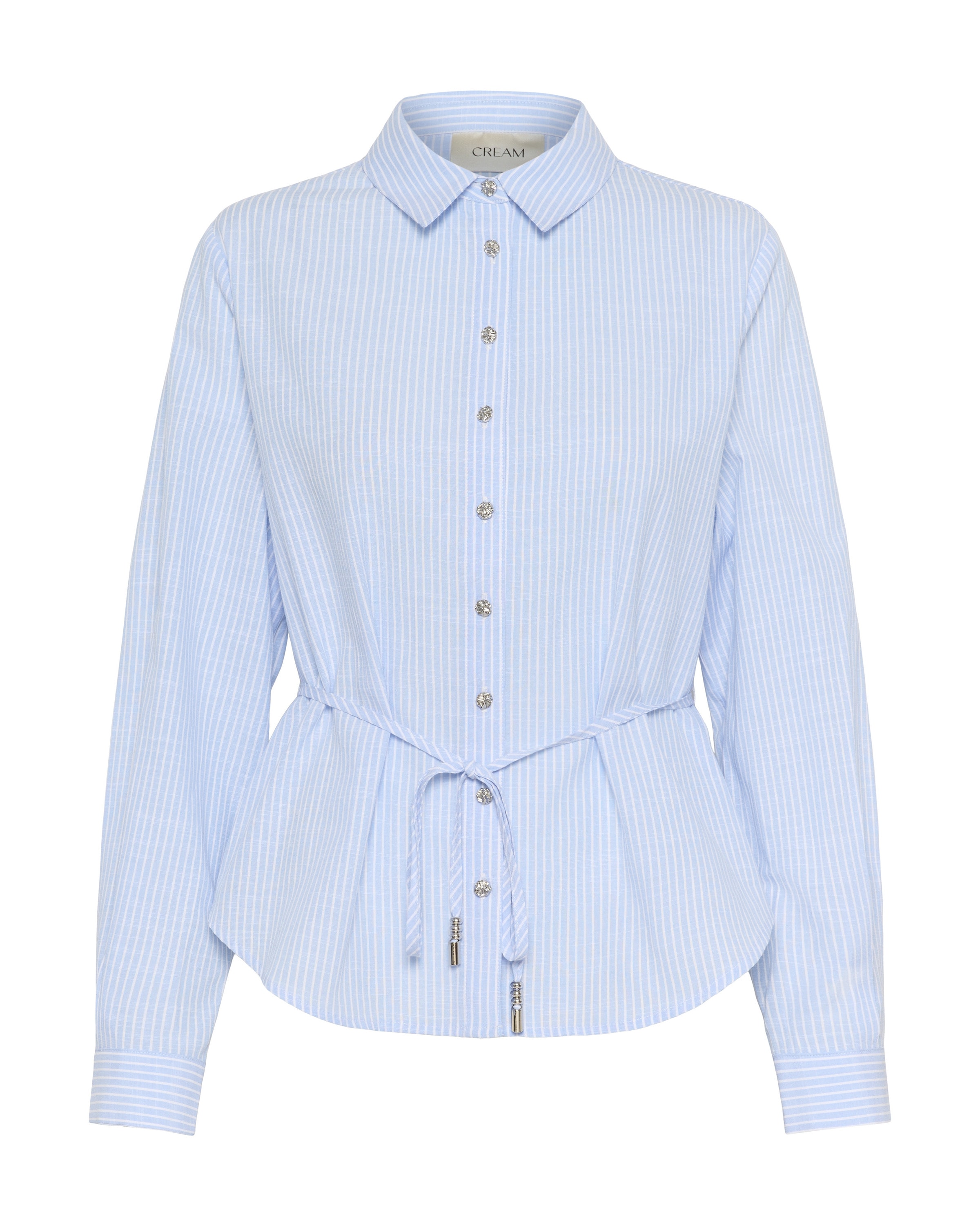 Cream Bluse '' i blå: forside