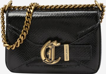 Just Cavalli Crossbody Bag in Black: front