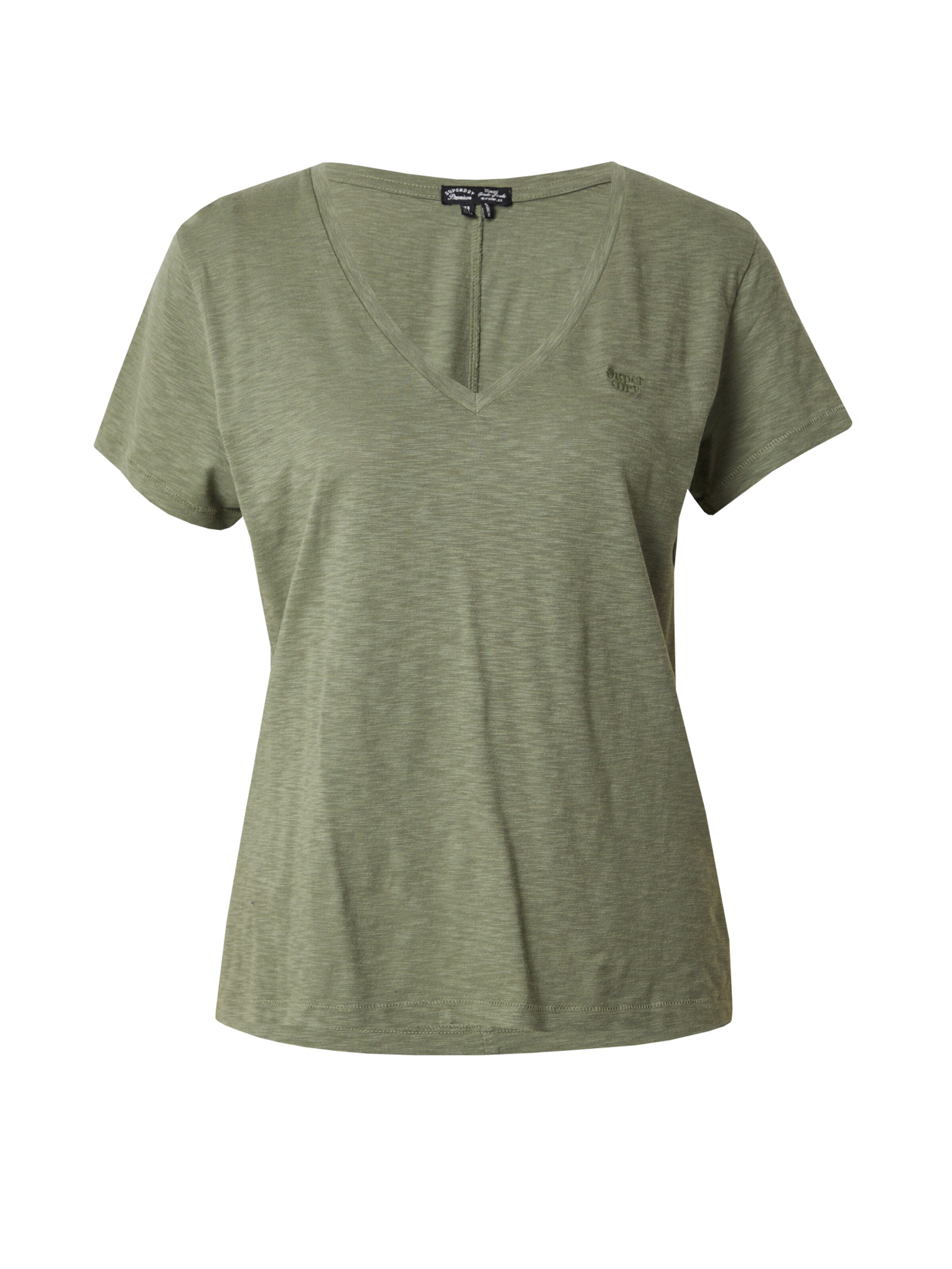 T-shirt 'Studios' Superdry en vert : devant