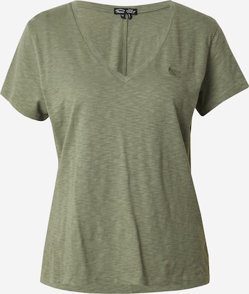 T-shirt 'Studios' Superdry en vert : devant