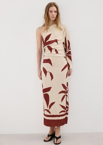 MANGO Dress 'Yara' in Beige