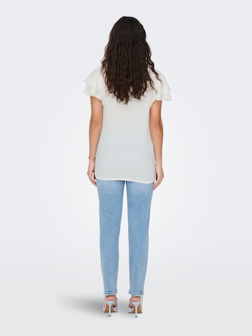 ONLY - Camiseta 'KATE' en blanco