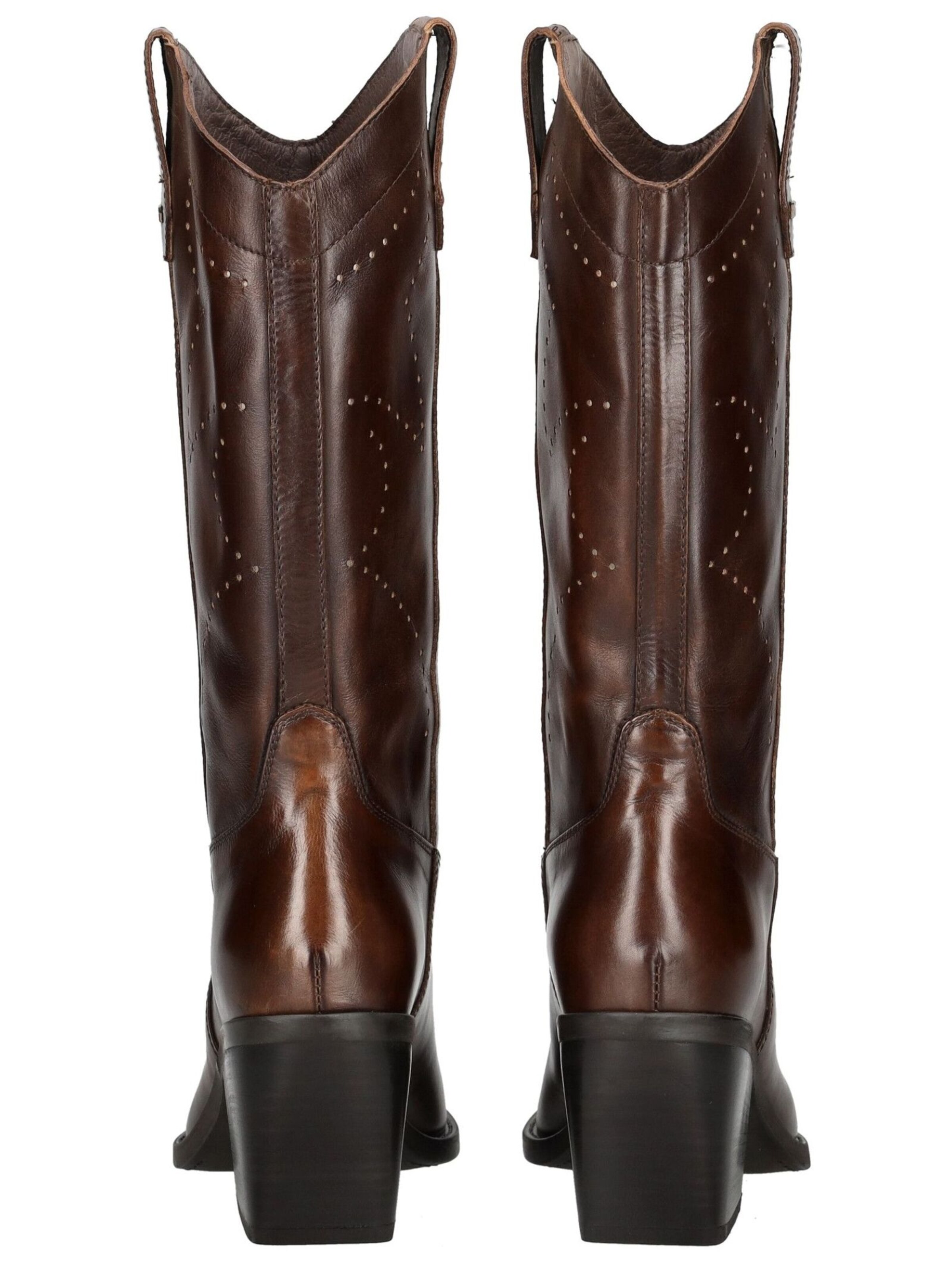 Stivale da cowboy di Nero Giardini in marrone