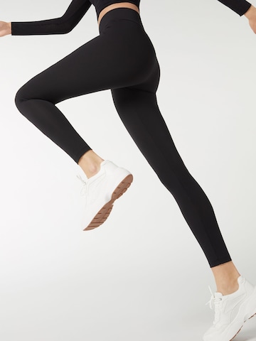 CALZEDONIA Skinny Leggings in Schwarz