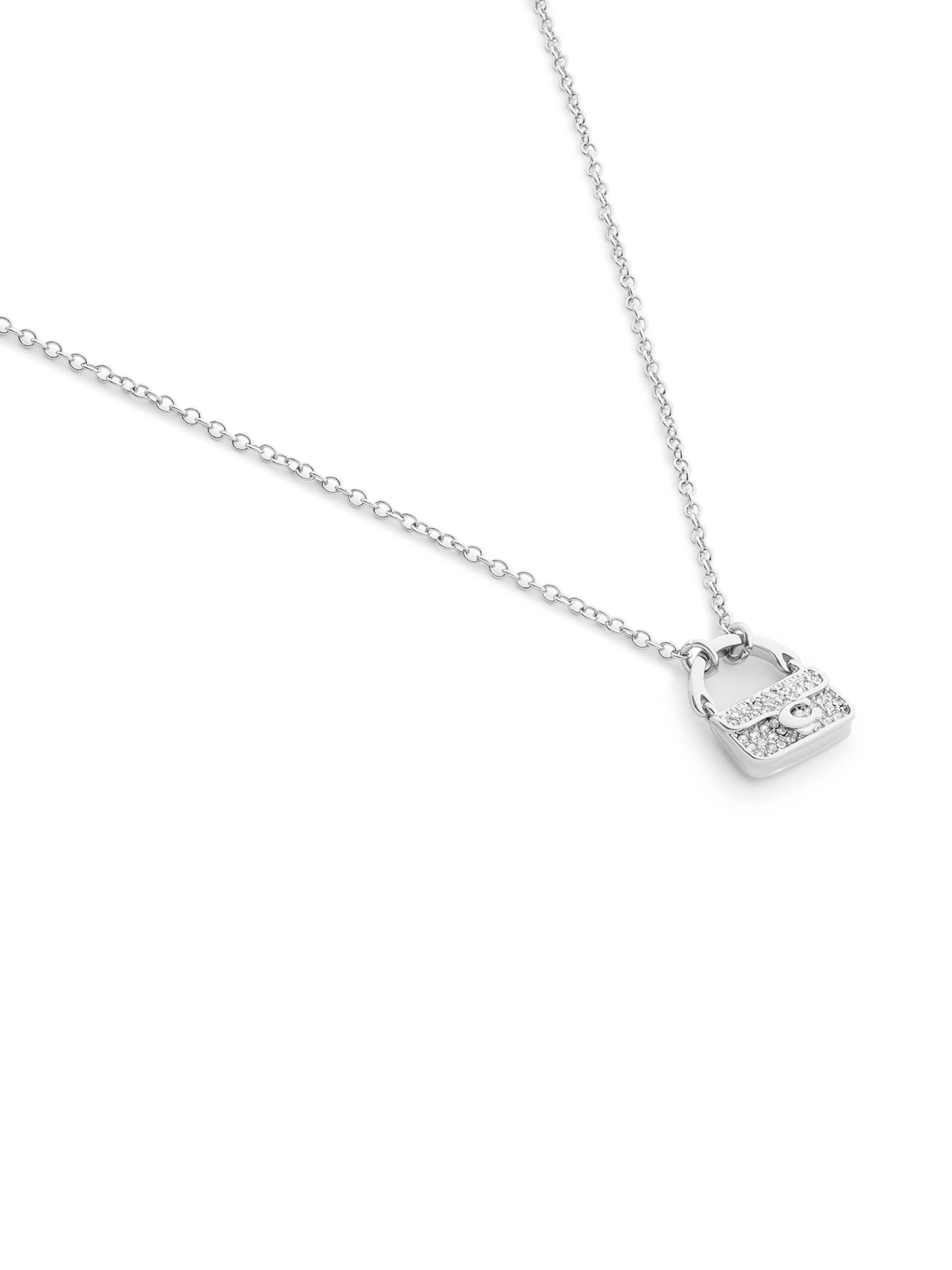 Collana di COACH in bianco
