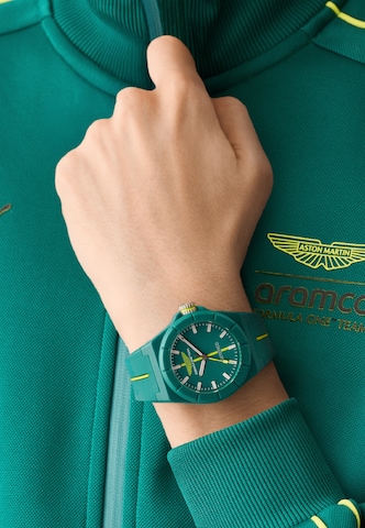 Aston Martin Analog watch ' SHD ' in Green: front