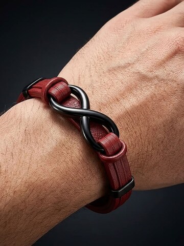 UNIQAL Armband 'INFINITY' in Rood