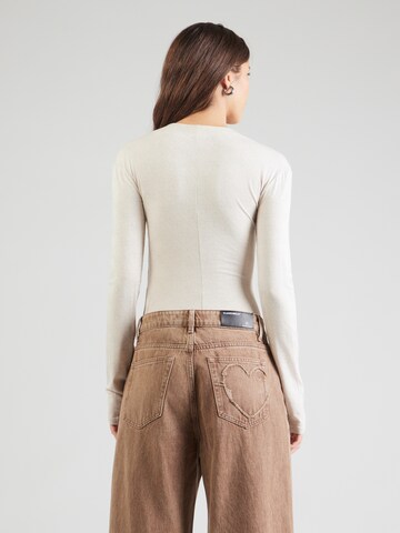 GUESS - Camisa body 'TEODORA' em bege