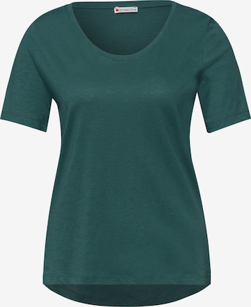 STREET ONE Shirt in Green: front