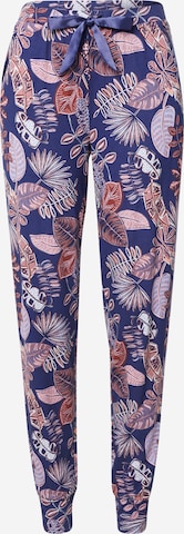 Hunkemöller Pajama pants 'Funky Jungle' in Blue: front