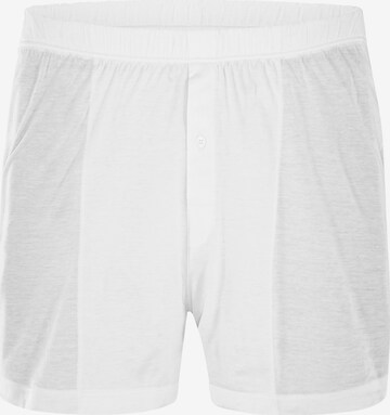 Boxers Hanro en blanc : devant