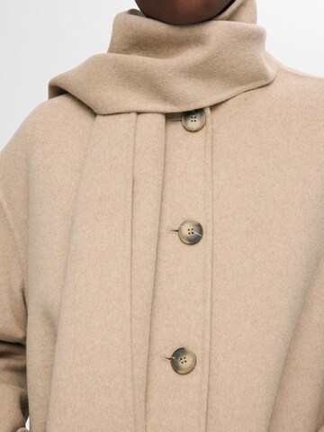 Veste mi-saison SELECTED en beige