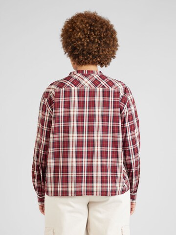 Camicia da donna 'TARTAN' di Tommy Hilfiger Curve in rosso