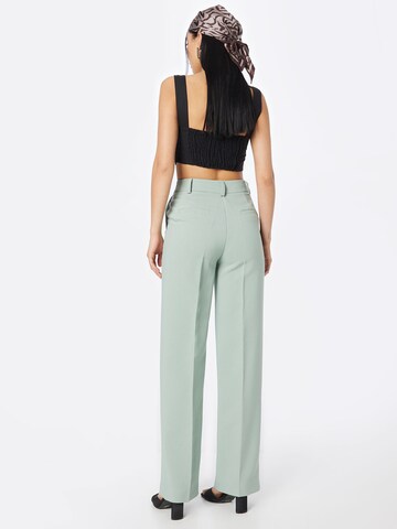 modström Loose fit Pleat-Front Pants 'Gale' in Green