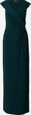 Abito da sera 'LEONIDAS' di Lauren Ralph Lauren in verde: frontale