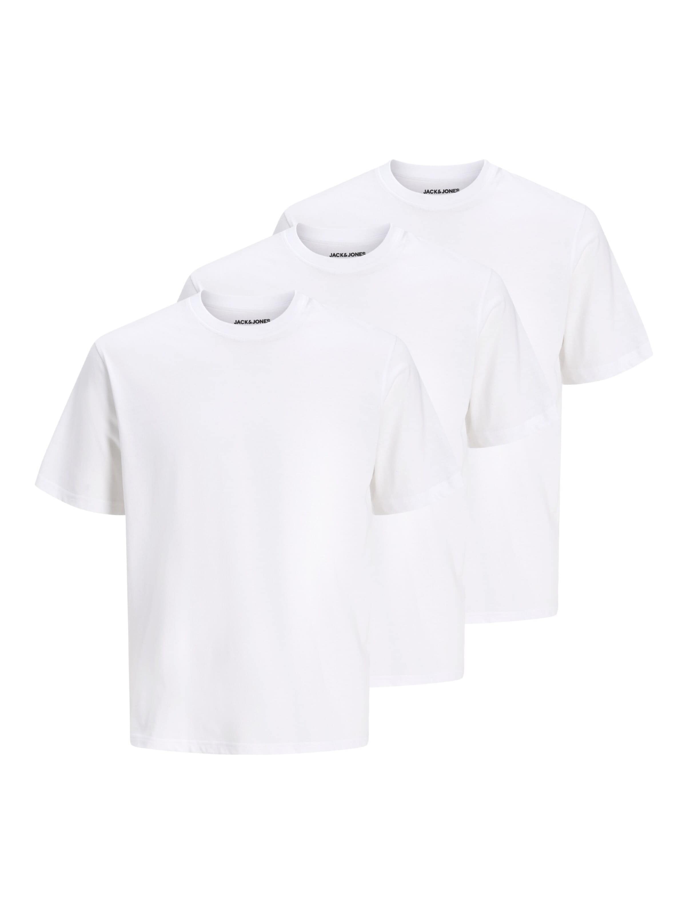 JACK & JONES Undershirt in White: front
