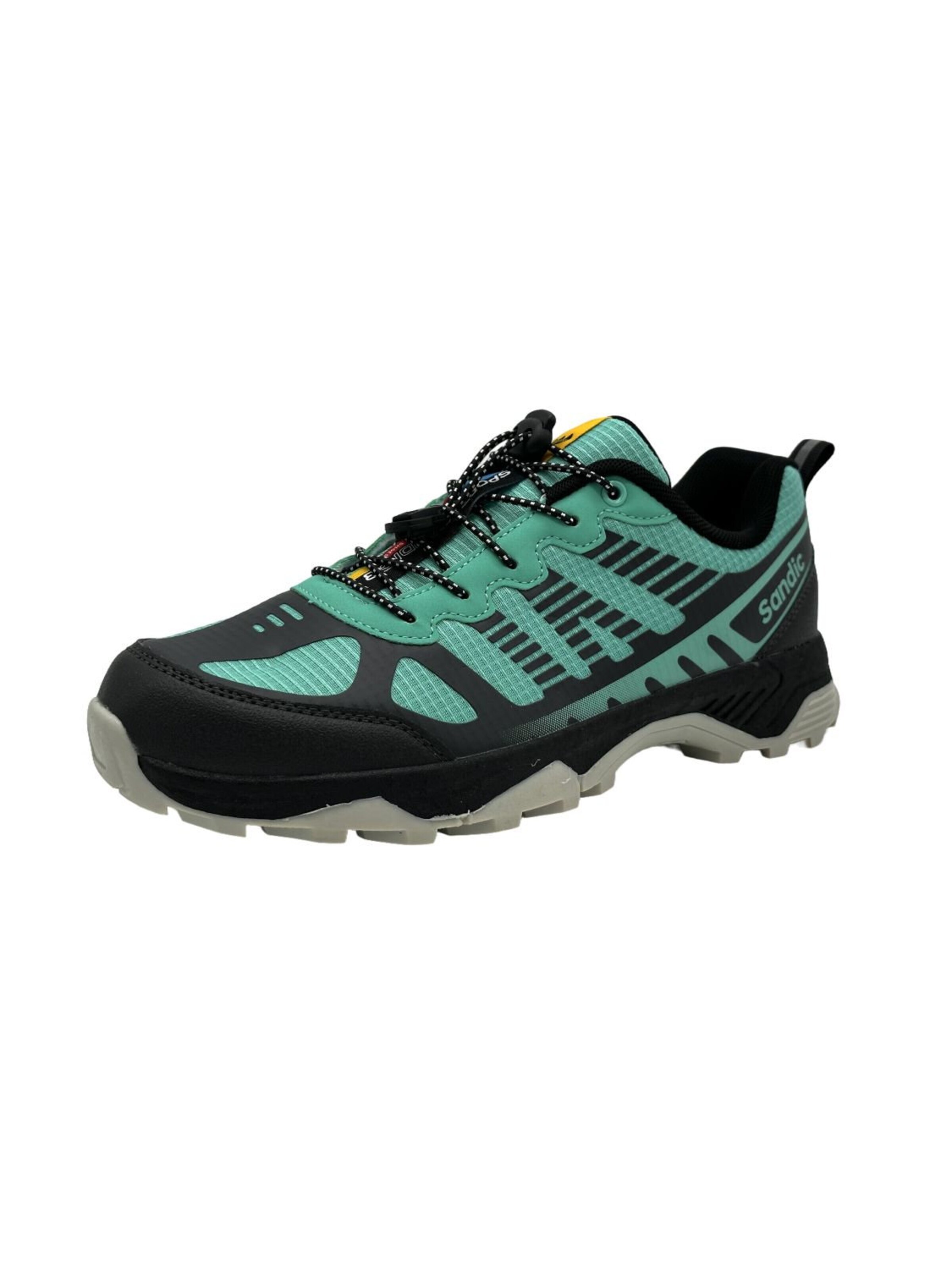 Nowaland Athletic Shoes 'Wanderschuhe' in Green: front
