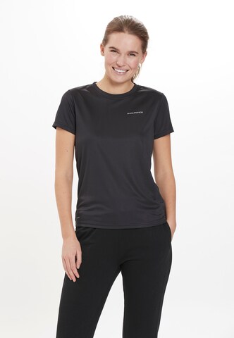 ENDURANCE Functioneel shirt 'Vista' in Zwart: voorkant