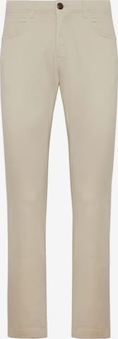 Boggi Milano Slim fit Jeans in White: front