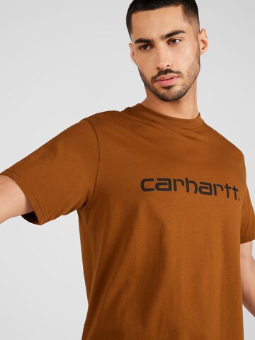 Carhartt WIP Koszulka w kolorze brązowy