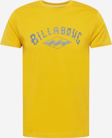 BILLABONG T-shirt i gul: framsida