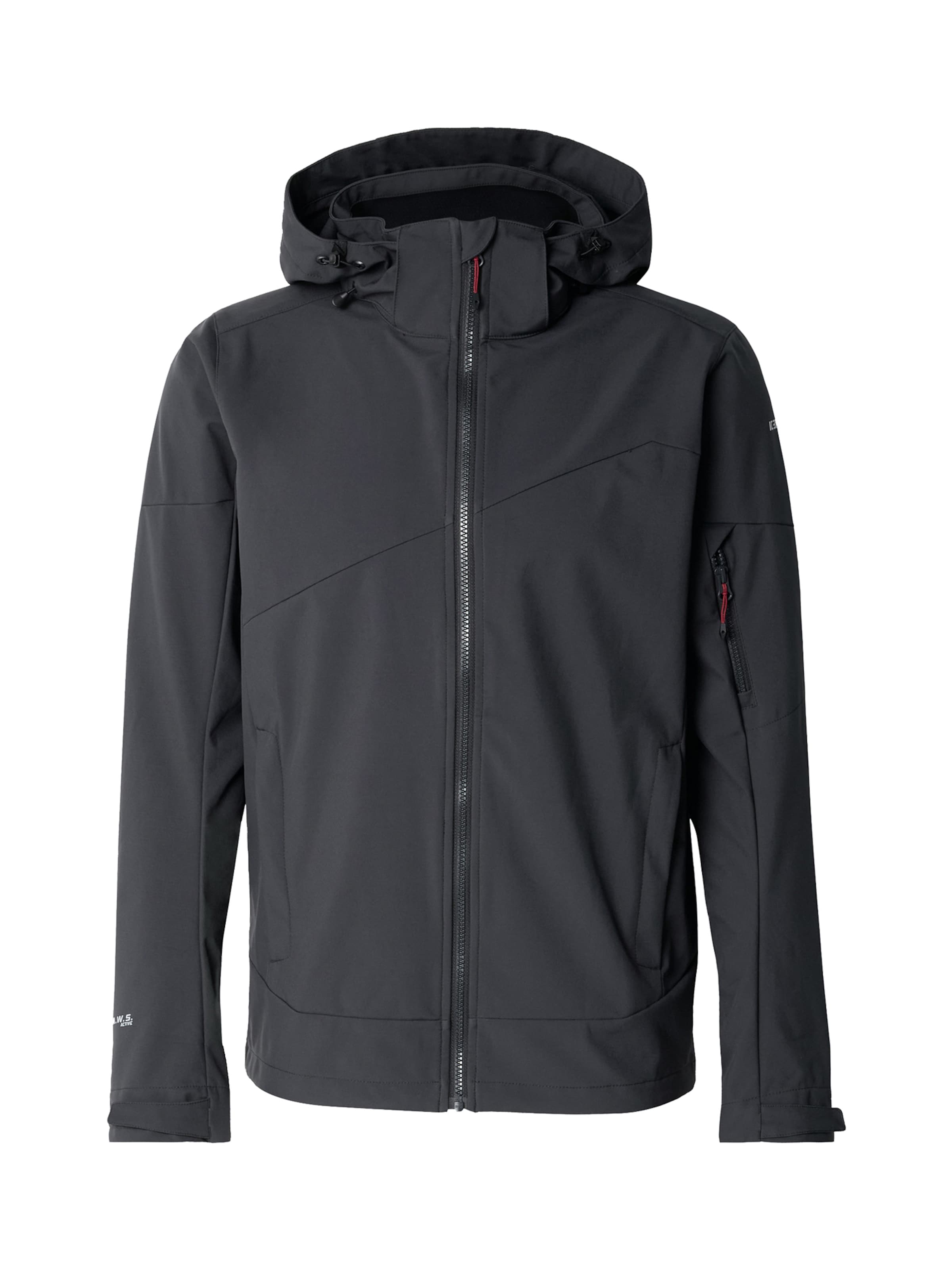 ICEPEAK Outdoorjacka 'BARMSTEDT' i grå: framsida