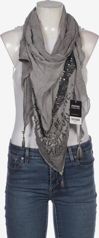 Tredy Scarf & Wrap in One size in Grey: front