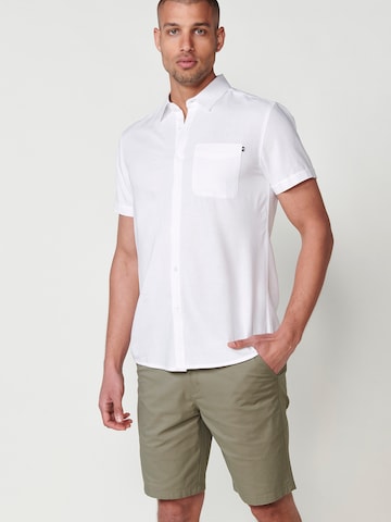 KOROSHI Regular Fit Skjorte i hvid