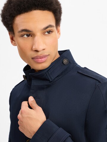 CINQUE Between-seasons coat 'Scale' in Blue