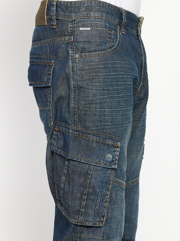 Regular Jeans cargo KOROSHI en bleu