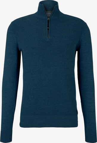 TOM TAILOR Sweater in Blue: front