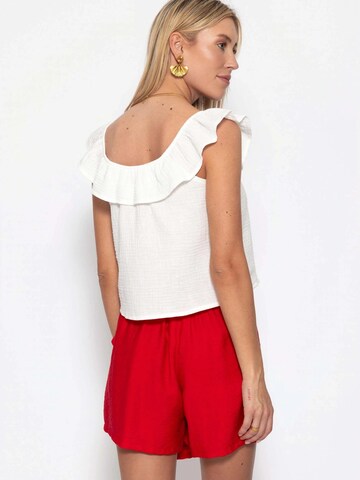 SASSYCLASSY Top in White